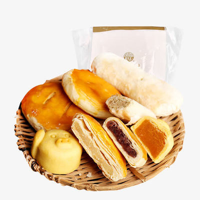 老婆饼高清免抠素材 美味与设计的完美融合